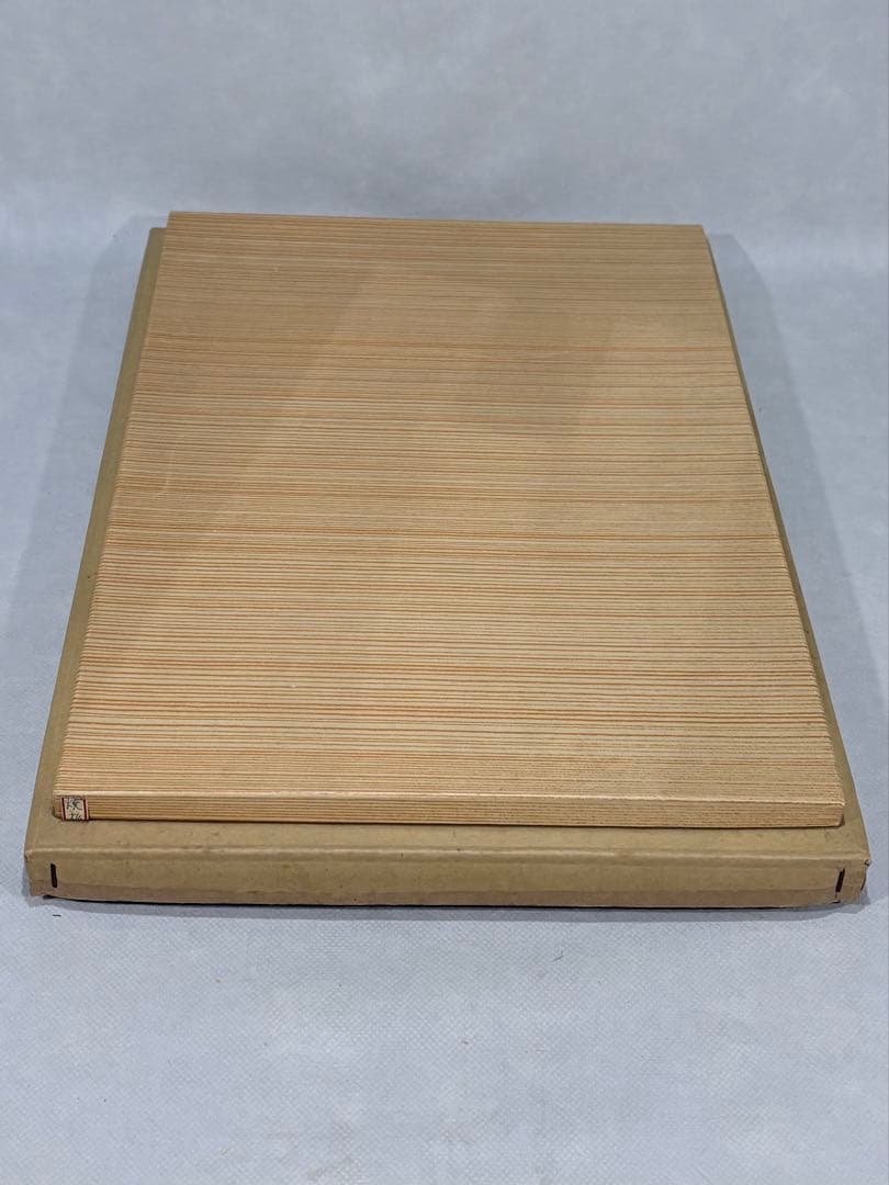 黒真塗 薄板三枚と焼杉蛤板　美品　茶道具　茶道　花器　送料込