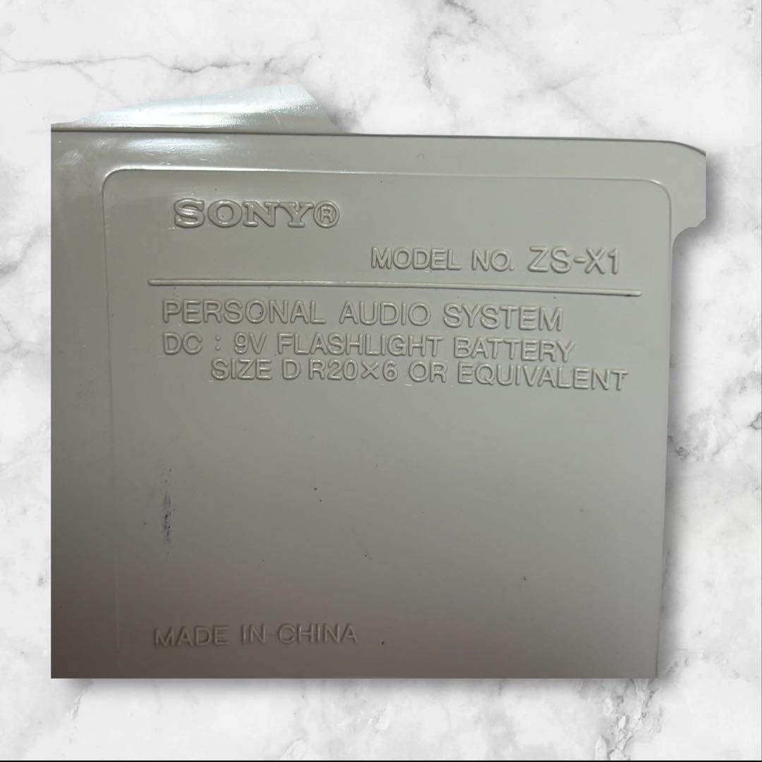 【激レア】Sony ZS-X1 S3 CDプレーヤー ソニー sony