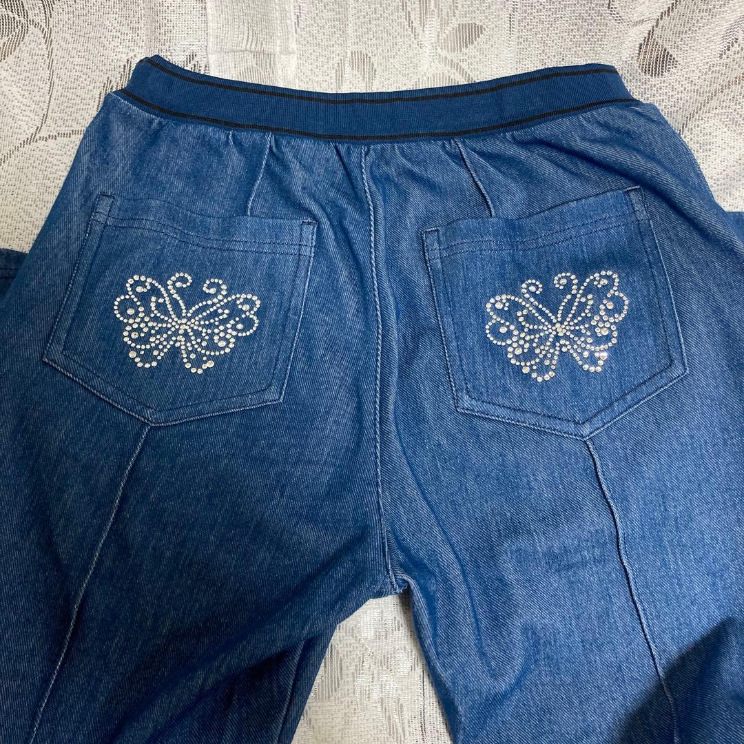 新品 今季 ANNA SUI mini フレアパンツ 150