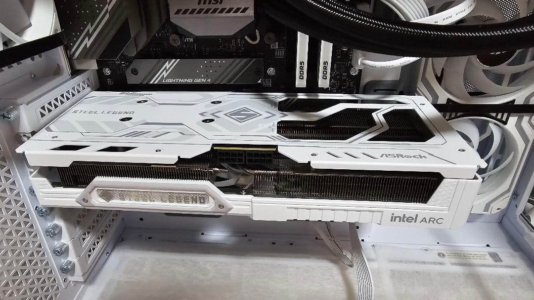 グラフィックボード・グラボ・ビデオカード Intel Arc B580 Steel Legend 12GB OC