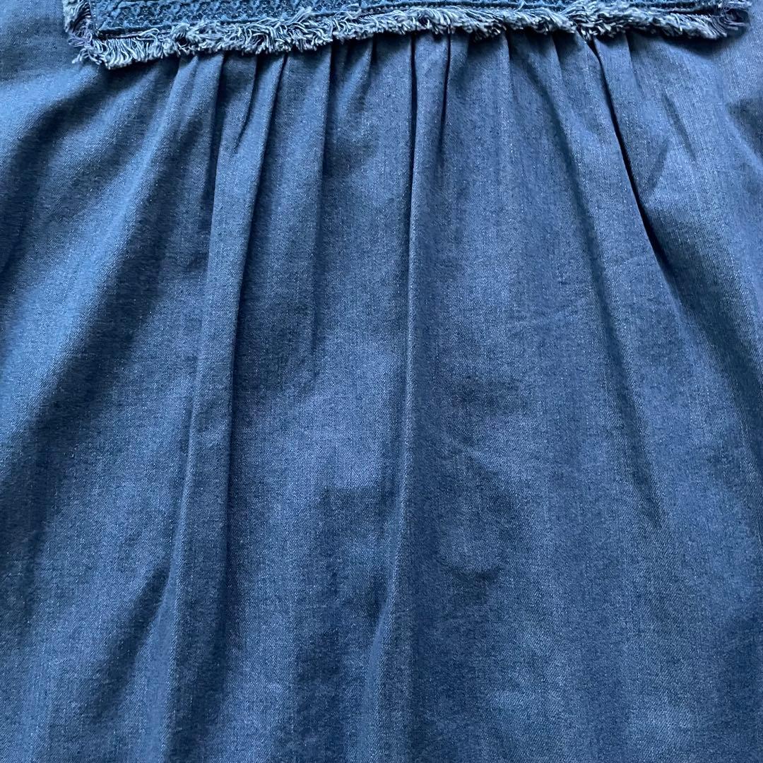 SOULEIADOラインエンブロイダリー ピンタックシャツ トゥモローランド