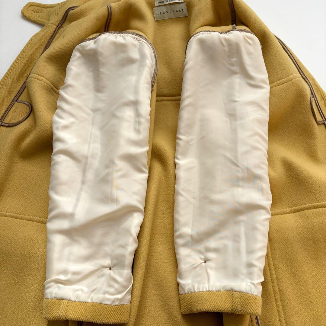 グローバーオール キングストン ダッフルコート ヘリンボーン マスタード 40