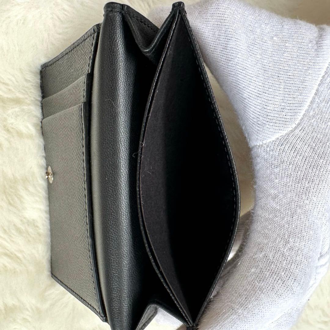 未使用級✨サンローラン カードケース 名刺入れ レザー ブラック ビジネス