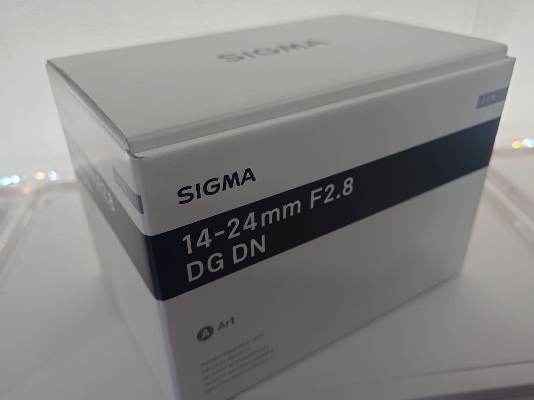 ほぼ未使用　Sigma 14-24mm f2.8 DG DNレンズ