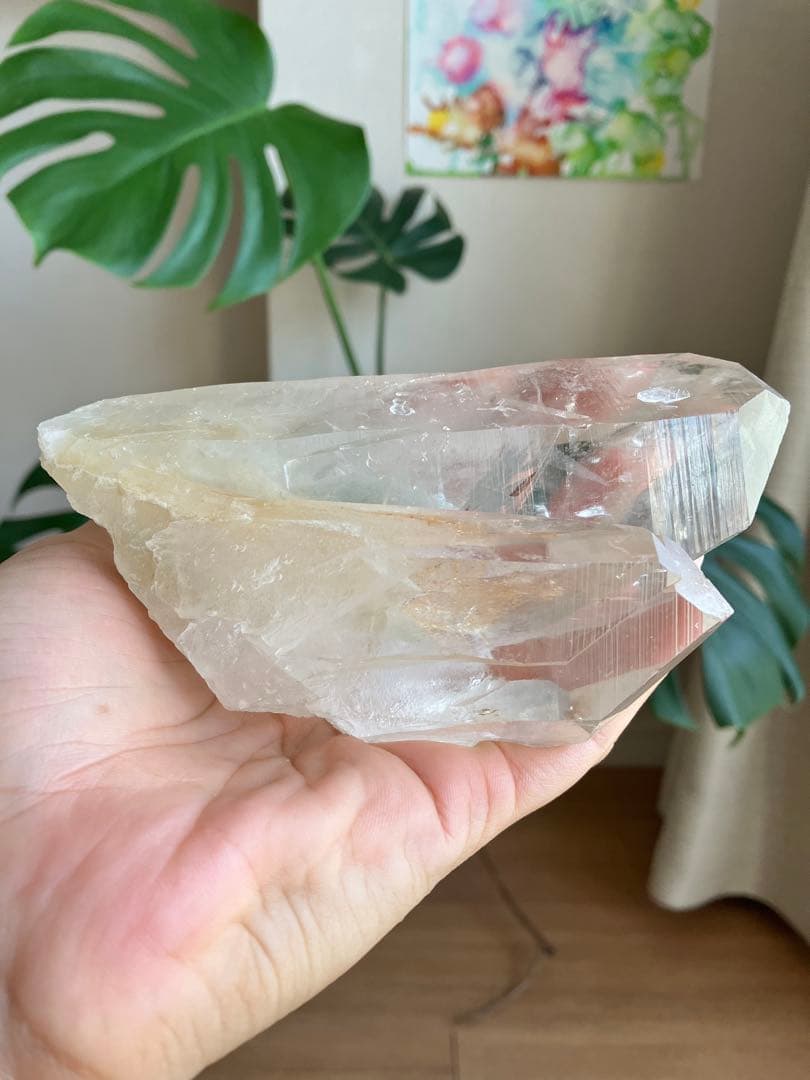 【レア!】ヒマラヤ水晶　サマディークォーツ　ファントム　ツイン