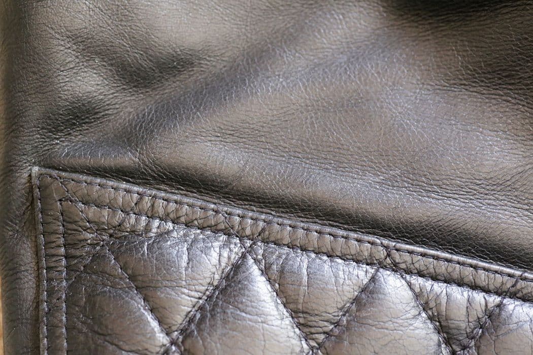 2月頭終了予定 ウエストライド　コンフォマックス　レザーパンツ 黒