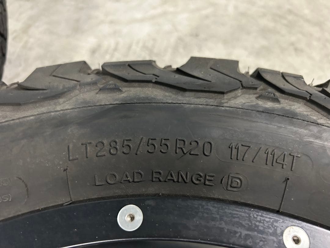 12/26迄限定値下げ❗️FUEL20inch 285/55r20 4本 タンドラ