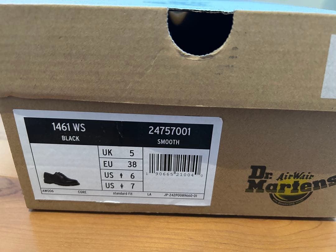 ドクターマーチン1461 3ホールシューズ UK5