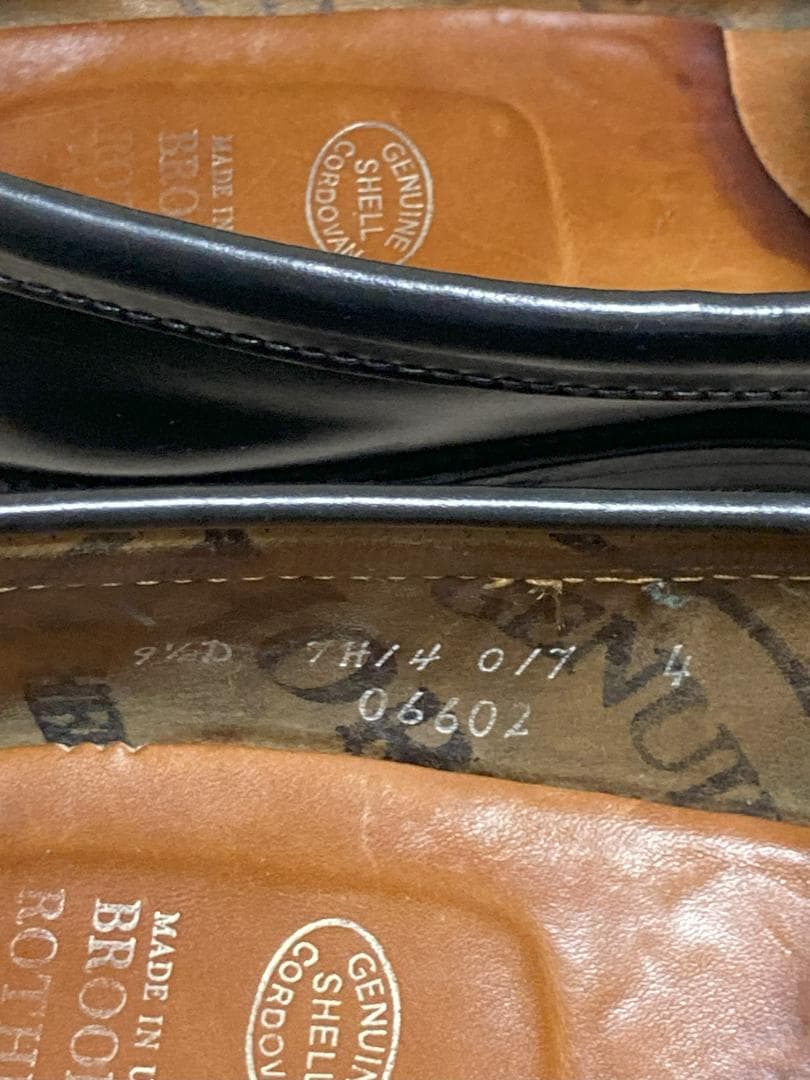 Brooks Brothers Alden アンラインド コードバン 9.5D