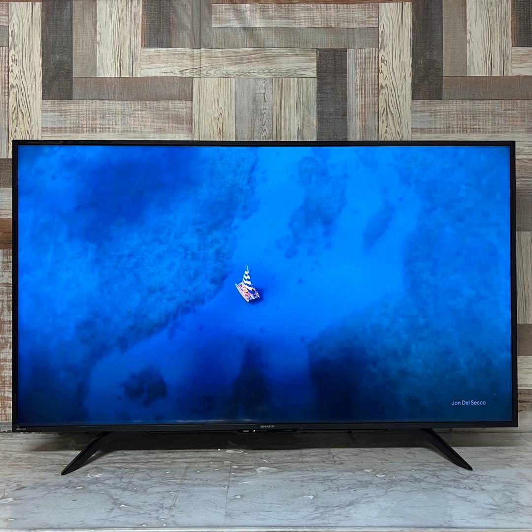 即日受渡❣️全国送料込シャープ50V型液晶 テレビ AQUOS 2番組同時録画可