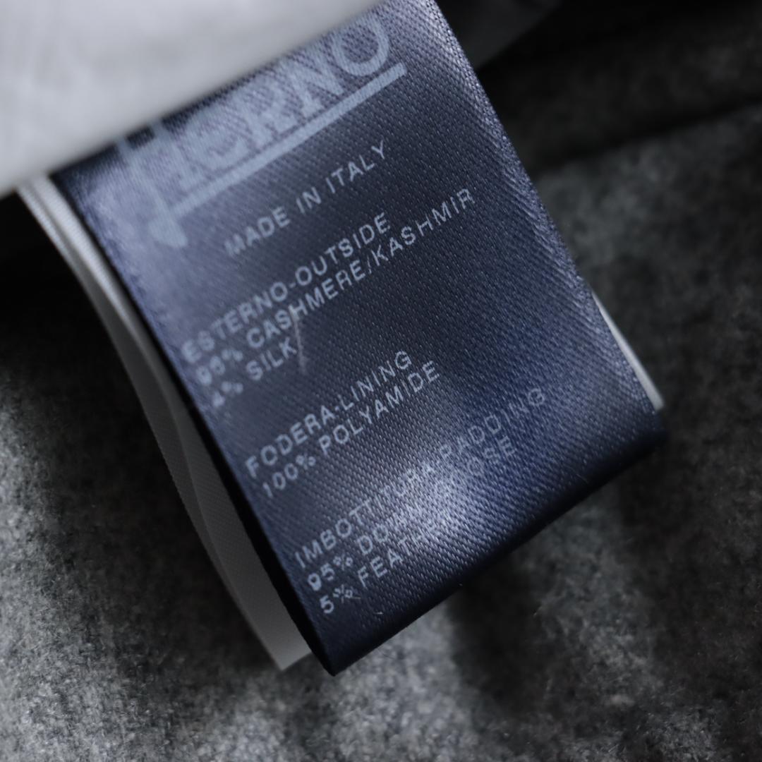 HERNO ヘルノ　ダウンジャケット　コート　ロロピアーナ生地　シルク　48