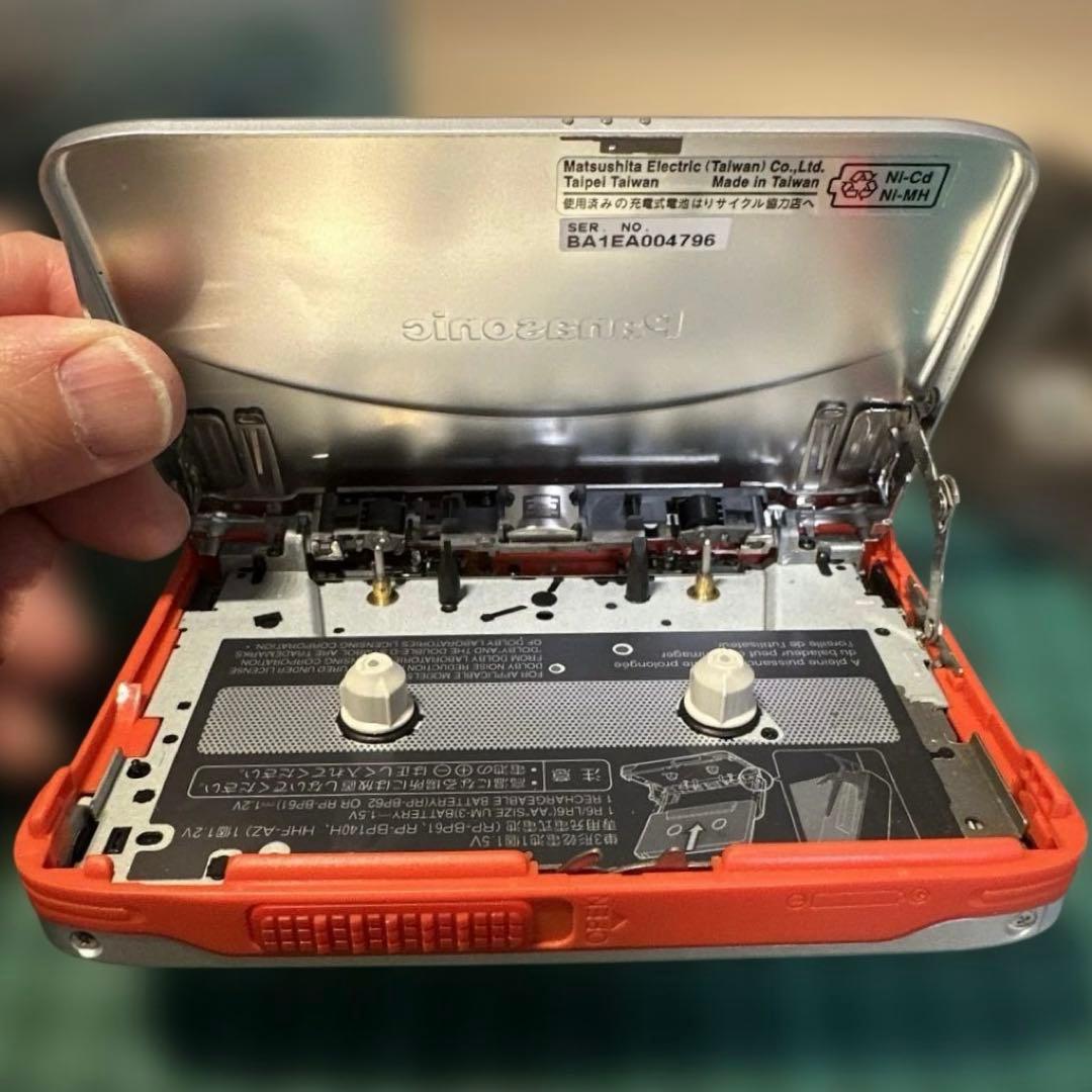 【極美DE修復品】Panasonic カセットプレーヤー RQ-SX52