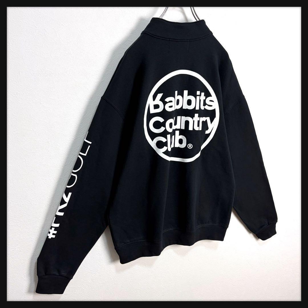 【美品】FR2 ゴルフ サークルロゴ ハーフジップスウェット 刺繍ロゴ 即完売品