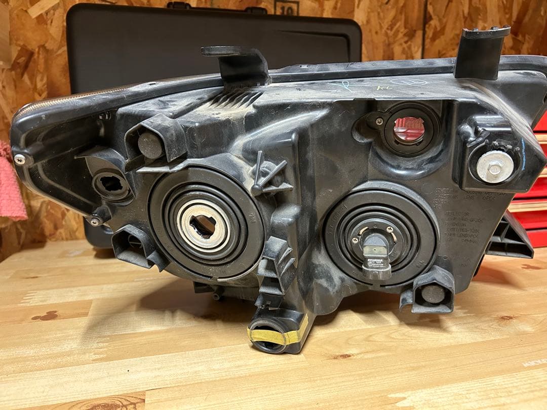 タンドラ 純正 ヘッドライト 左右 クリアレンズ 2個セット