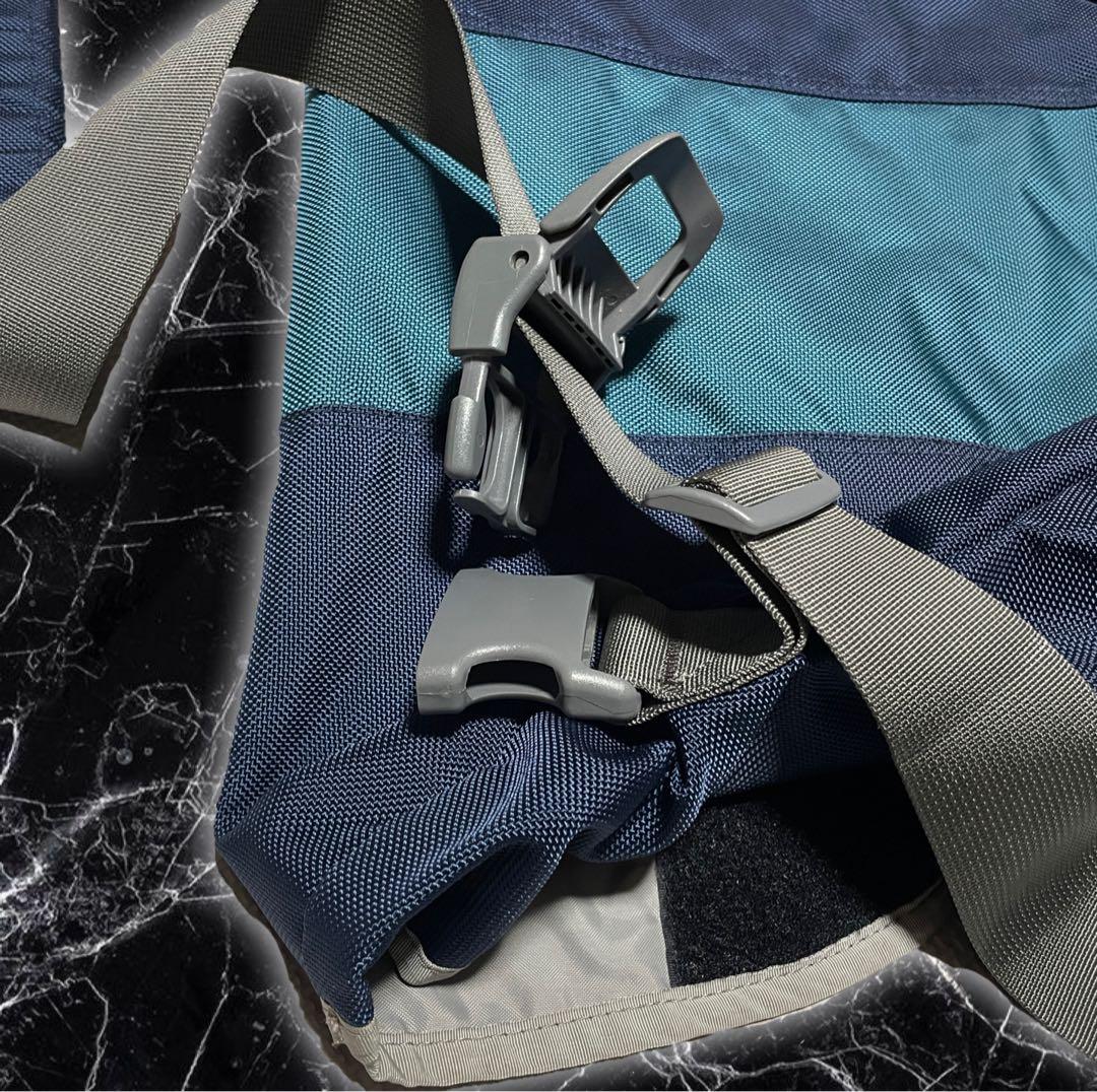 00s TIMBUK2 メッセンジャーバッグ ネイビー Y2K ワンショルダー