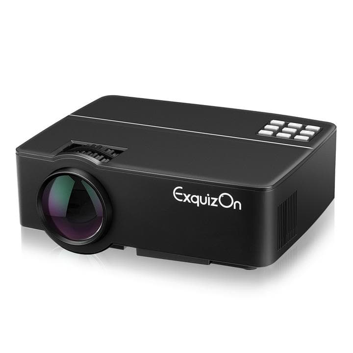 人気！LEDプロジェクター 小型 1080P HD リモコン付