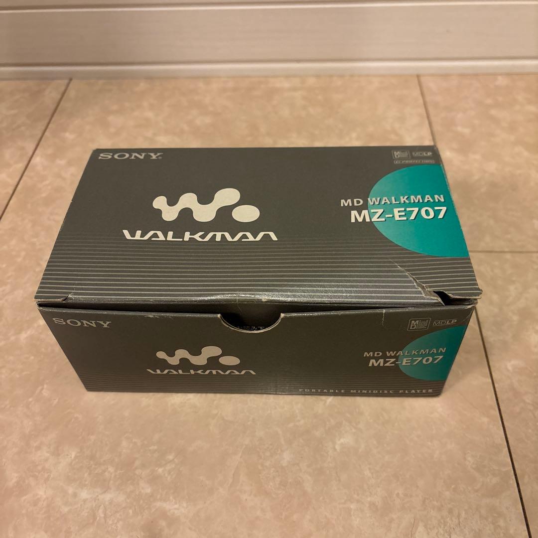 SONY MZ-E707 MDウォークマン　元箱付き