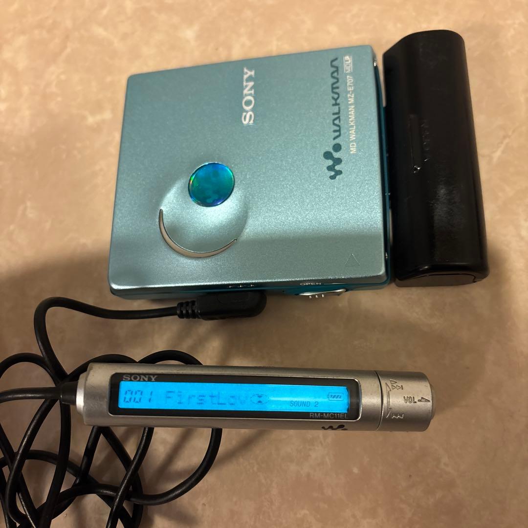 SONY MZ-E707 MDウォークマン　元箱付き