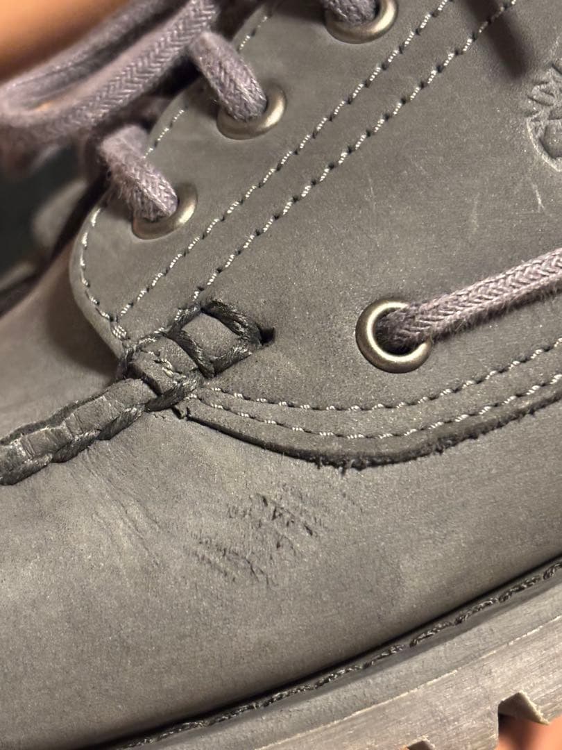 Timberland 3eye 箱付き スリーアイ 27cm ダークグレー