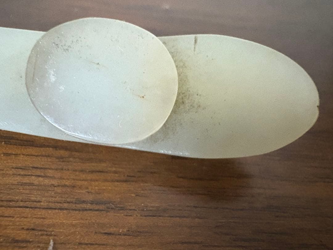 石？玉？の中国的置物　中国美術　帯勾 9cm強 27g