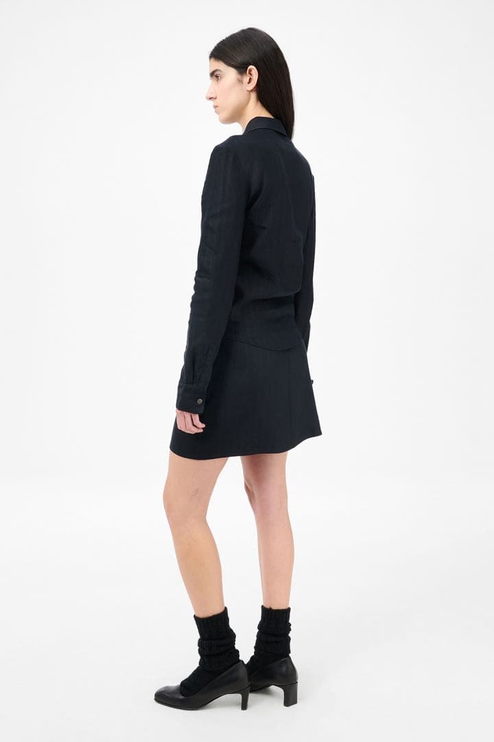 25AW OUR LEGACY SLIM ZIP SHIRT アワレガシー