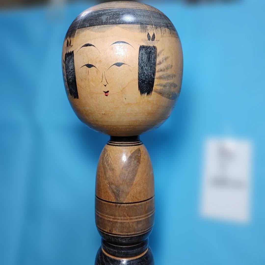 伝統こけし（大きめ） 佐藤辰雄作　弥次郎系こけし