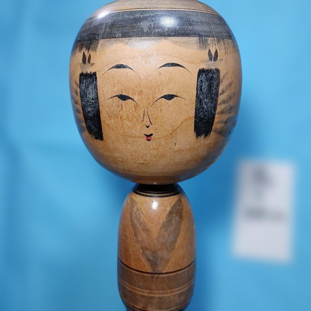 伝統こけし（大きめ） 佐藤辰雄作　弥次郎系こけし
