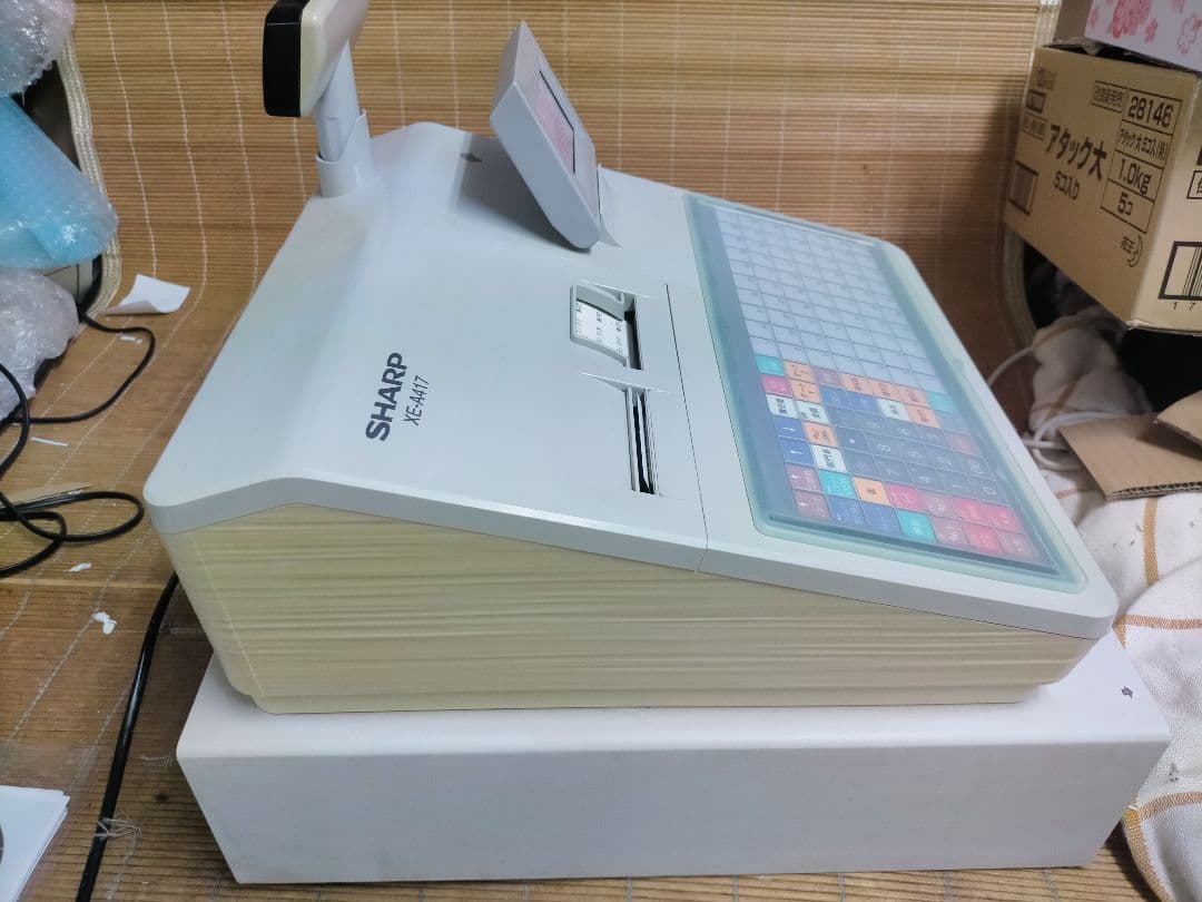 シャープレジスター　XE-A417　PC連携売上管理　最上位機種　390200