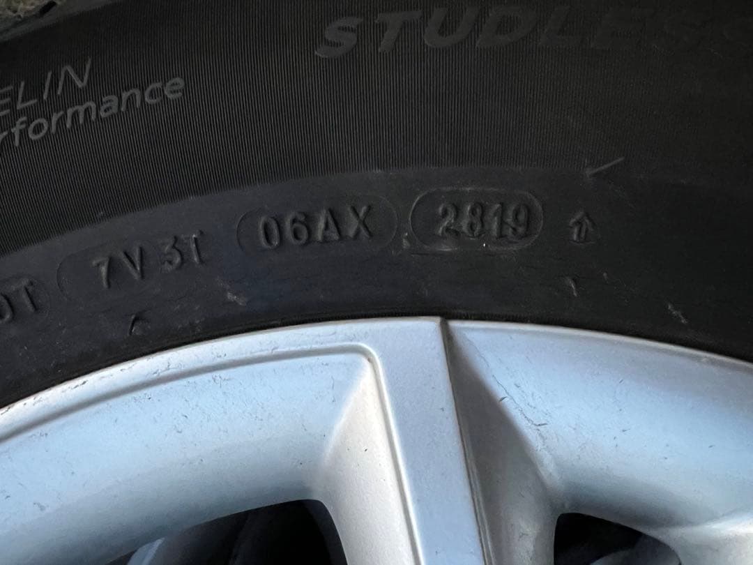 NX等 2019年製 17インチ ミシュラン X-ICE3+ 225/65R17
