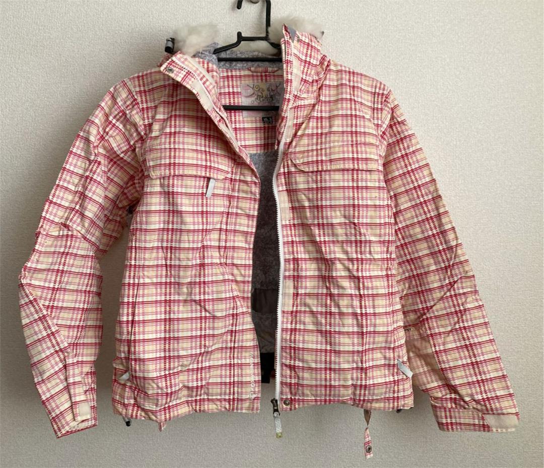 ROXY/ロキシー スキー スノーボード ウエア M ピンク チェック