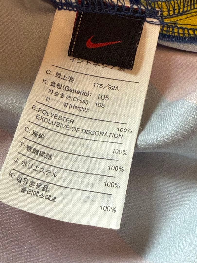 希少！ 05-06胸スポンサーなし NIKE FCバルセロナ ユニフォーム　長袖