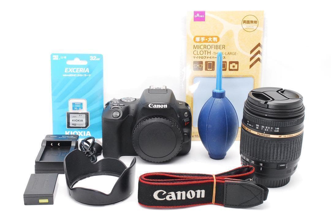 Canon EOS kiss X9☆一眼レフカメラ☆高倍率レンズ付でお得☆