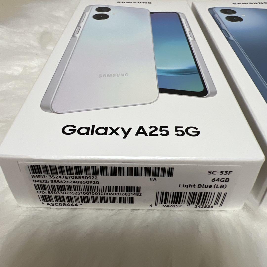 新品・未開封　GALAXY A25 64GB 5G 3台セット