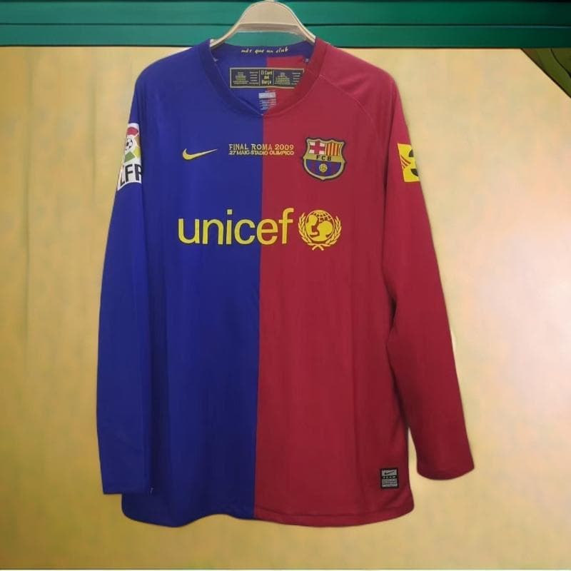 08-09 バルセロナ MESSI メッシ 背番号10 長袖 シャツ