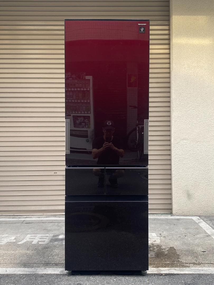 A621♠️シャープ 冷凍冷蔵庫 どっちもドア「SJ-GT41B-R」410L