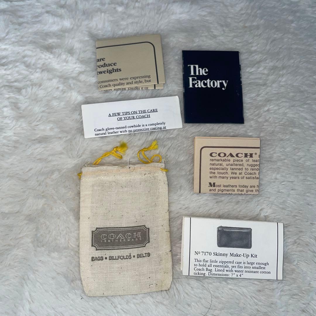 【美品】 OLD COACH オールドコーチ ショルダーバッグ USA製