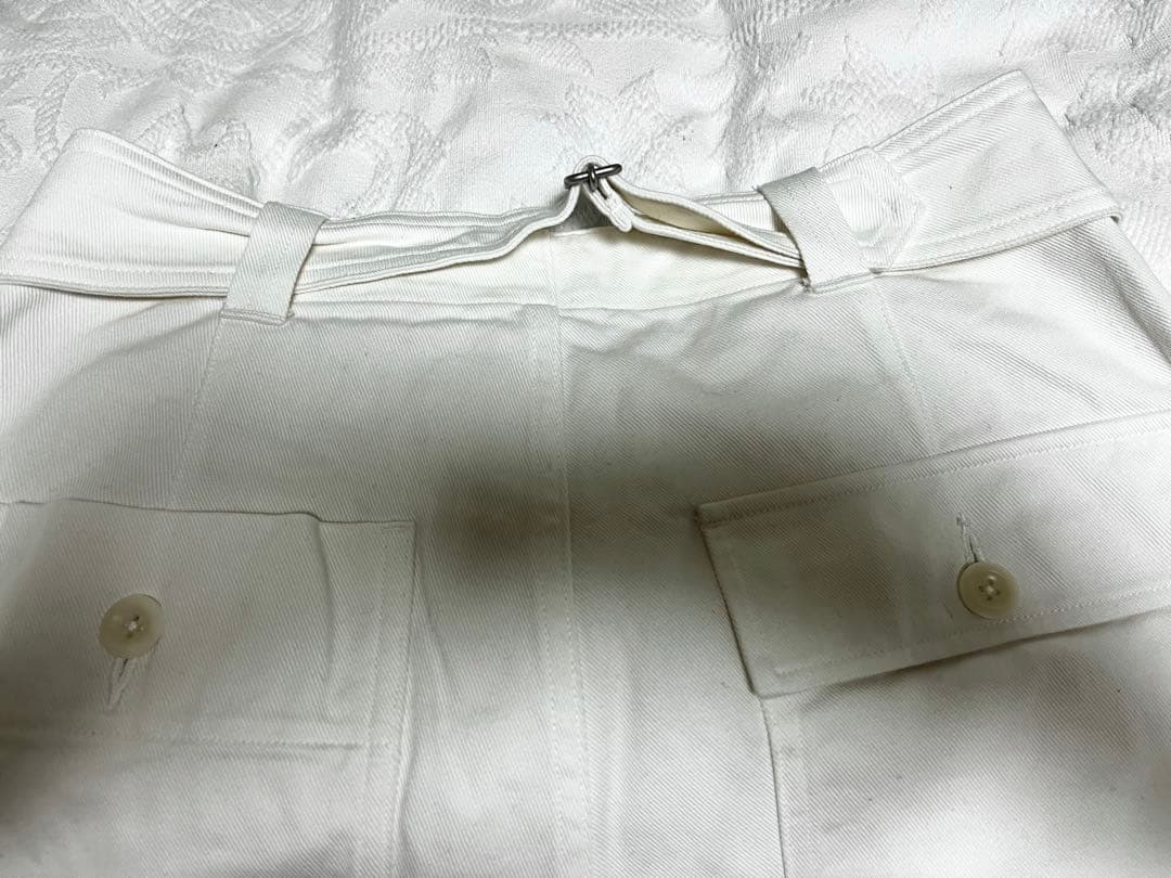 佐々さま専用　MHL. SOFT COTTON DRILL チノパン　白