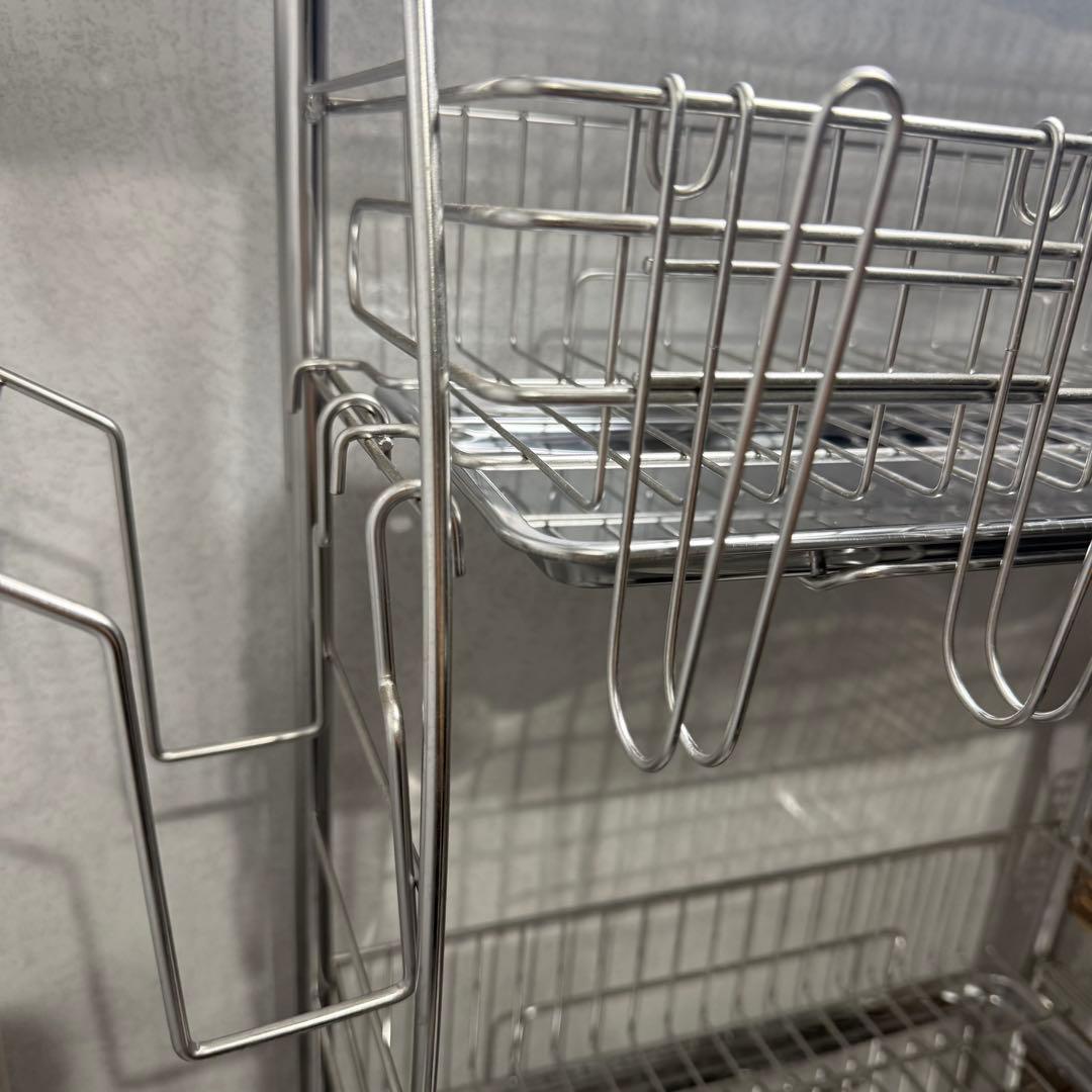 【美品】 燕三条 水切りラック ステンレス フルセット
