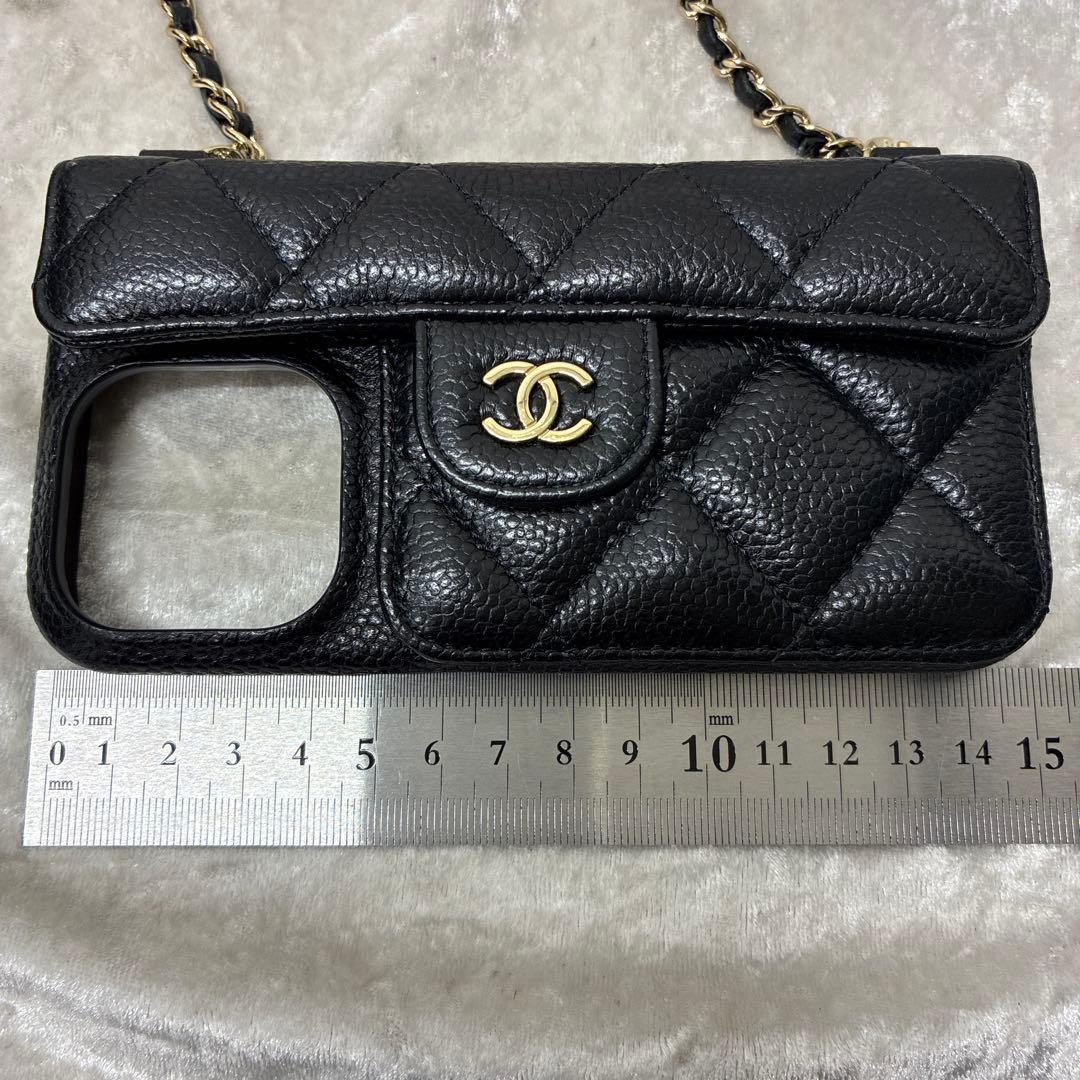 CHANEL シャネル マトラッセ iPhoneケース 6.1インチ相当