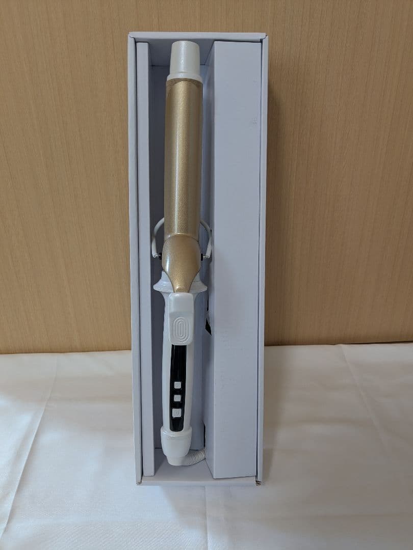 ★新品★コテ 32MM ヘアアイロン カールアイロン 80℃〜210℃調節可