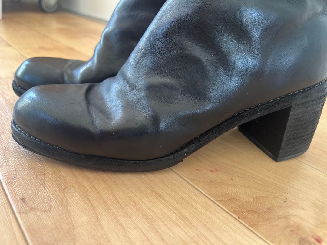 GUIDI バックジップブーツ　788 美品即納致します