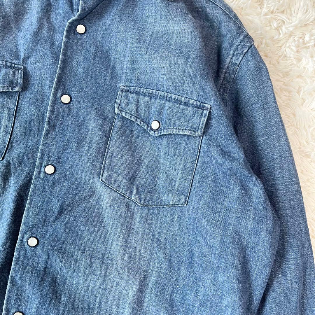 45R フォーティーファイブアール極美品 モンプチデニムの908イースタンシャツ