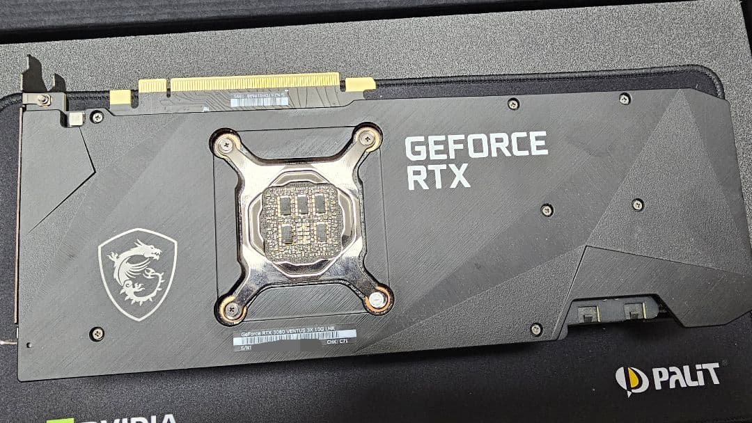 グラフィックボード・グラボ・ビデオカード MSI GeForce RTX3080 Ventus 3x