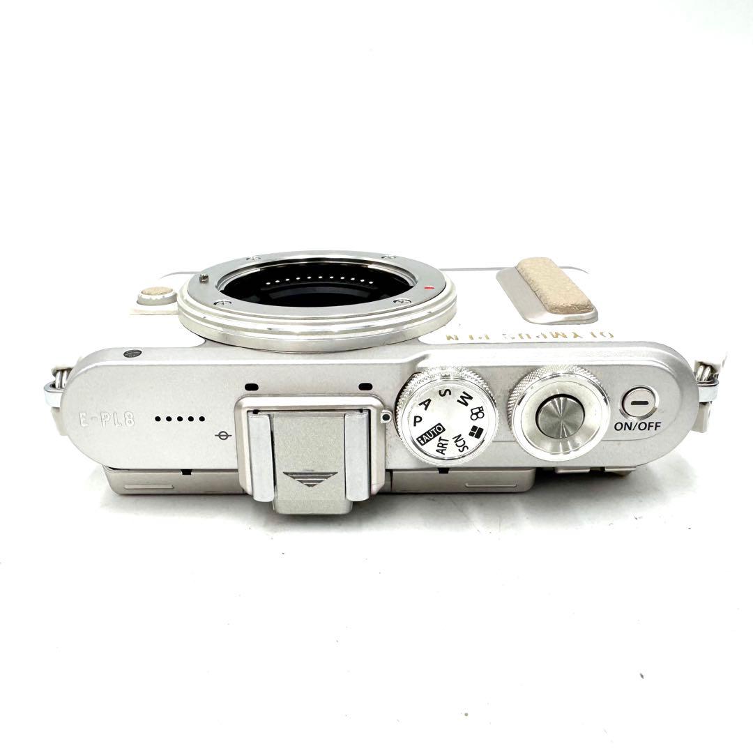 動作良好 オリンパス OLYMPUS PEN E-PL8 ダブルズームキット