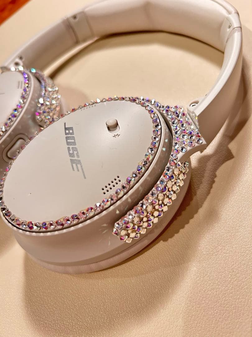 未使用！BOSE QuietComfort45デコヘッドフォンスワロフスキーキラ