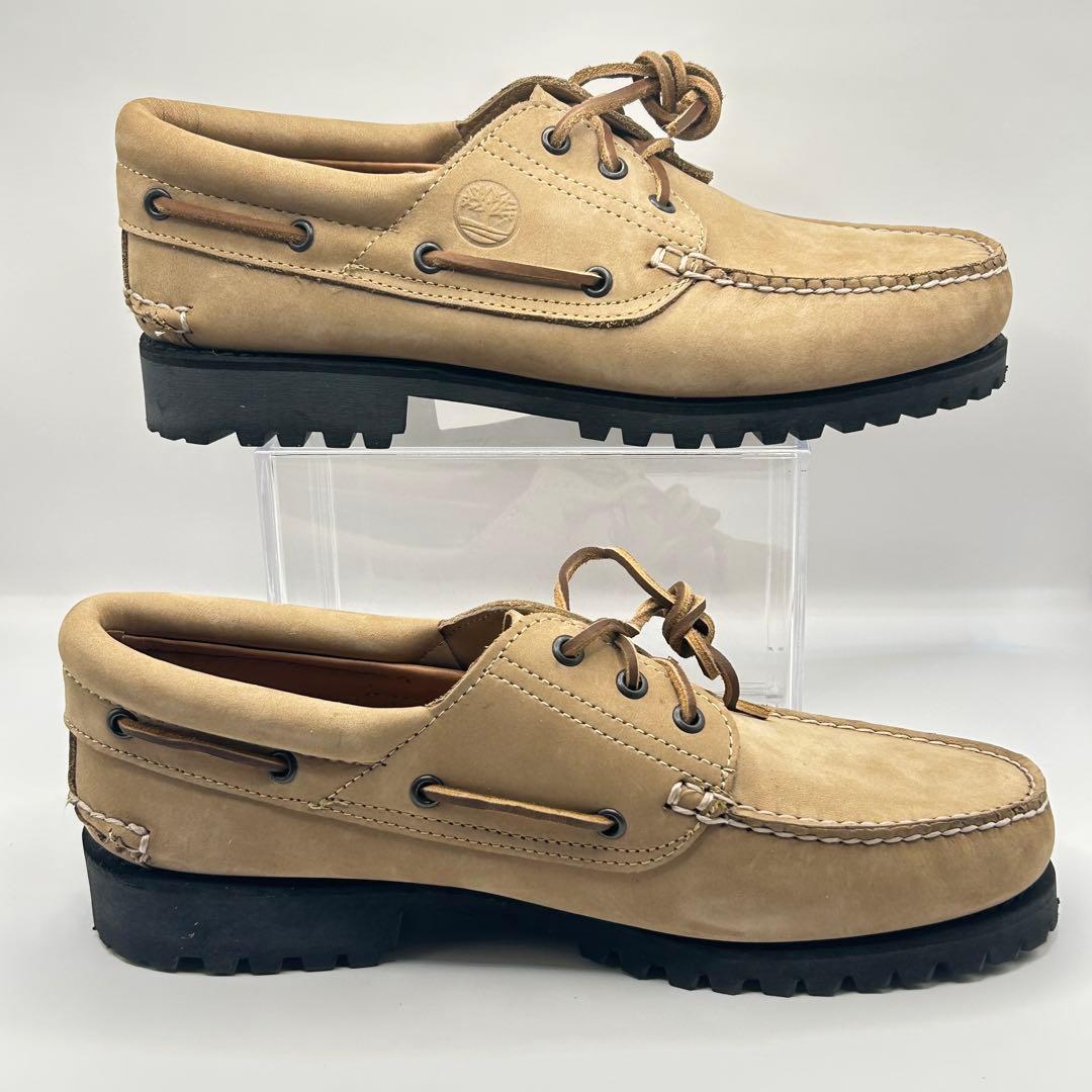 【新品】ティンバーランTimberland 3eye デッキシューズ　ヌーバック