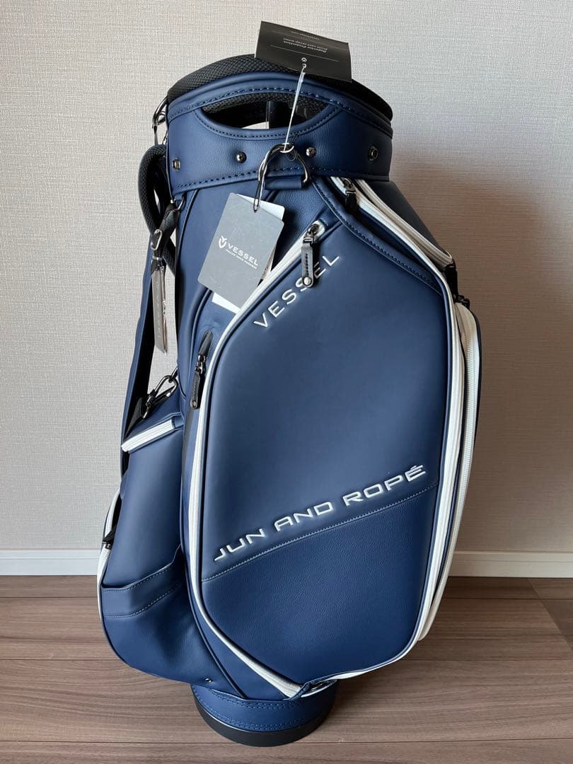 Jun & Ropé 【VESSELコラボ】【蛭田プロ使用モデル】キャディバック