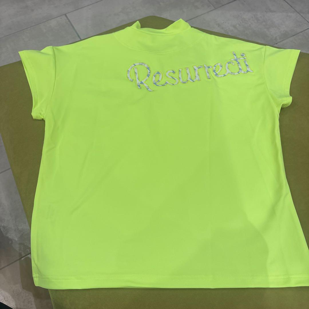 Resurrection JRロゴ 蛍光イエローシャツ