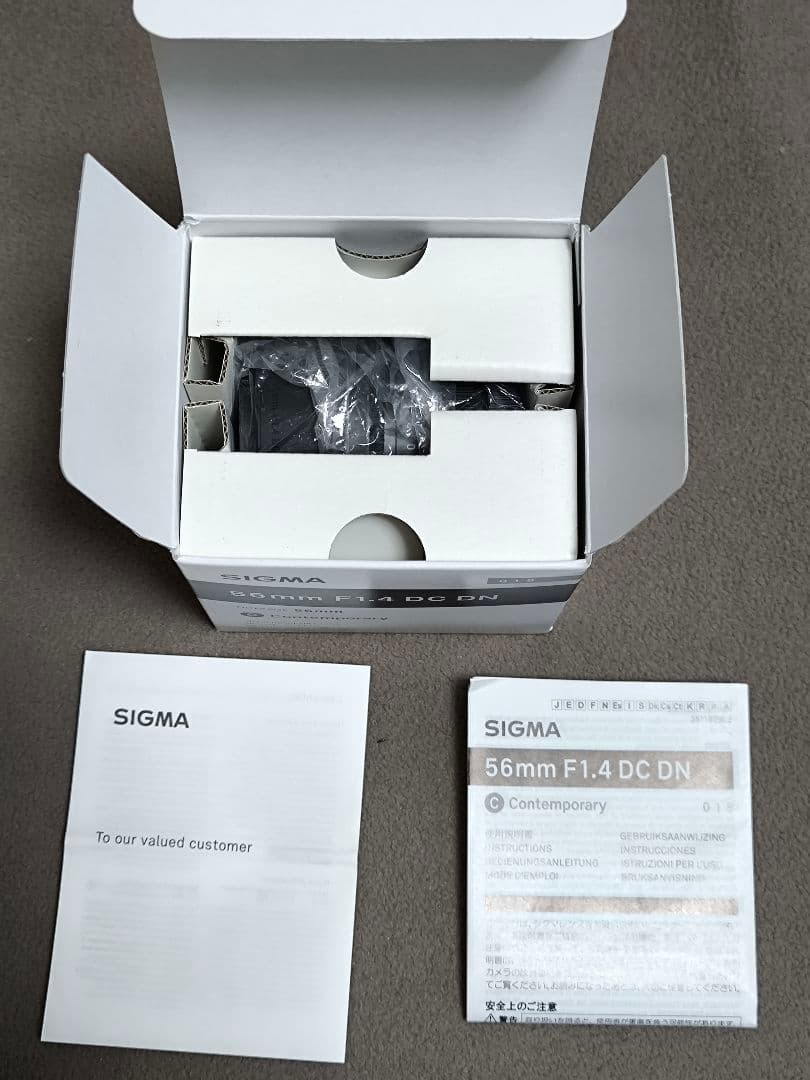 SIGMA シグマ Xマウント 56mm F1.4 DC DN