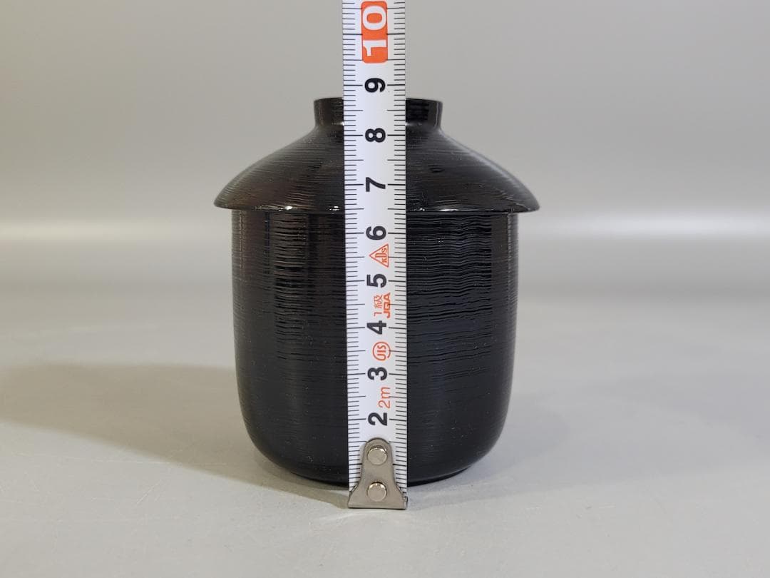 DT349 本漆 刷毛目 小吸物椀 十客 時代物 美品